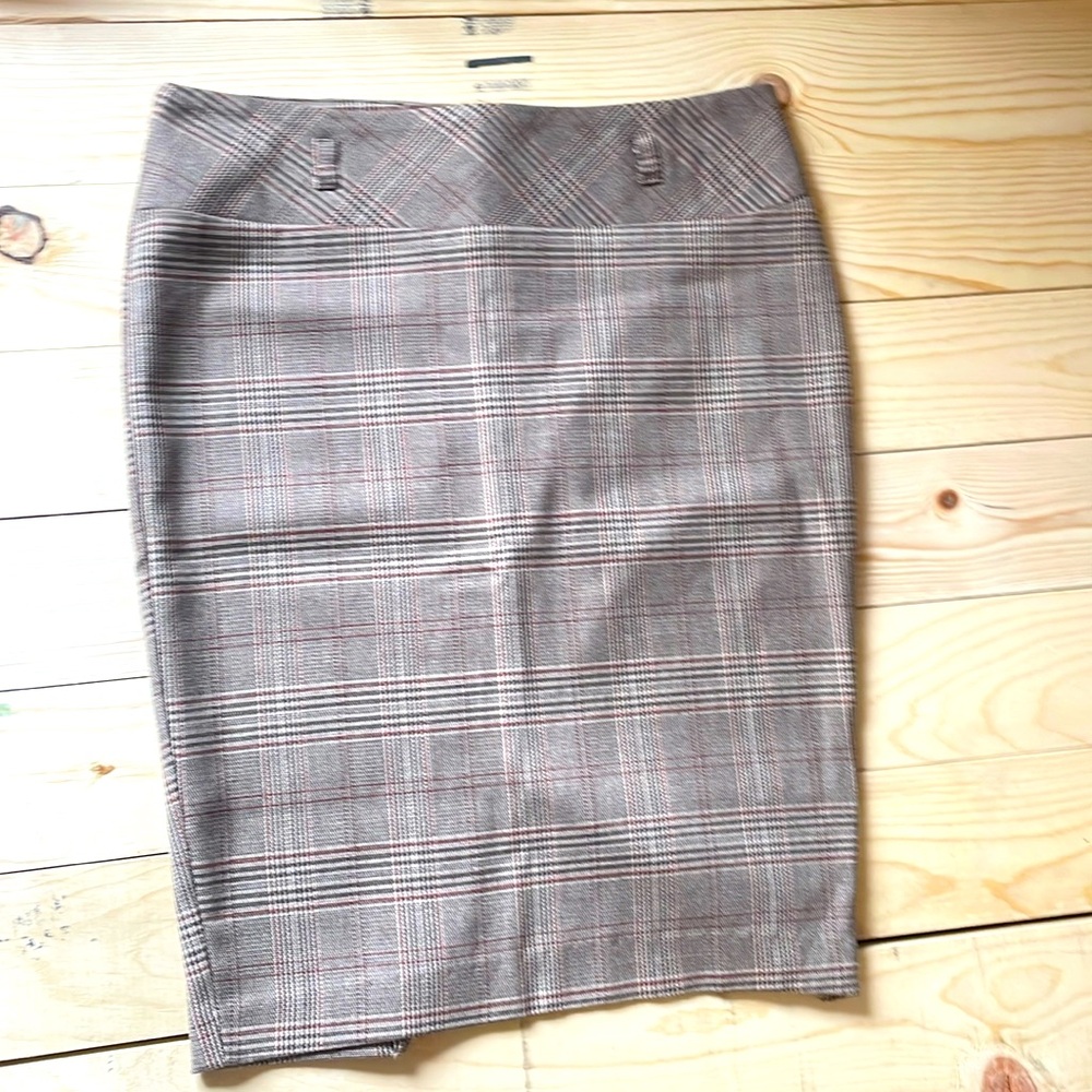 Preppy Y2K pencil skirt